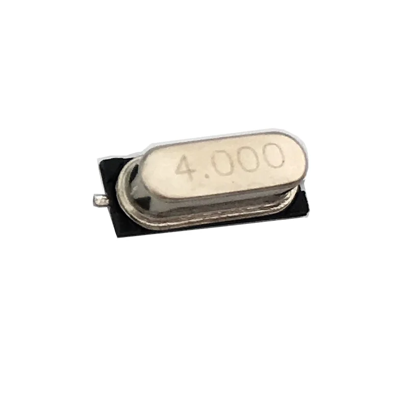 

20pcs smd hc-49s 4MHz 4.000mhz 20ppm 20pF quartz resonator crystal