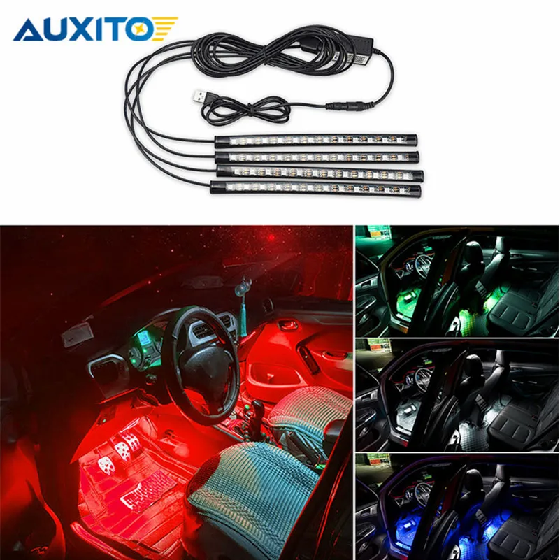 

APP Control USB Lamp Car Interior Atmosphere LED Light for Volvo S80 S60 XC90 V50 XC70 V60 S40 V70 XC60 C30 Lexus RX300 IS250