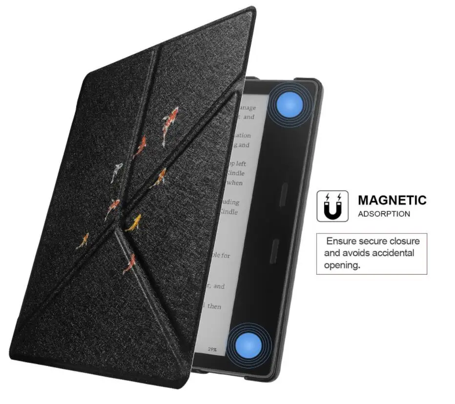 Чехол-подставка для Amazon Kindle Oasis 7,0 чехол для Amazon Kindle Oasis Smart Wake Up откидная кожаная задняя крышка