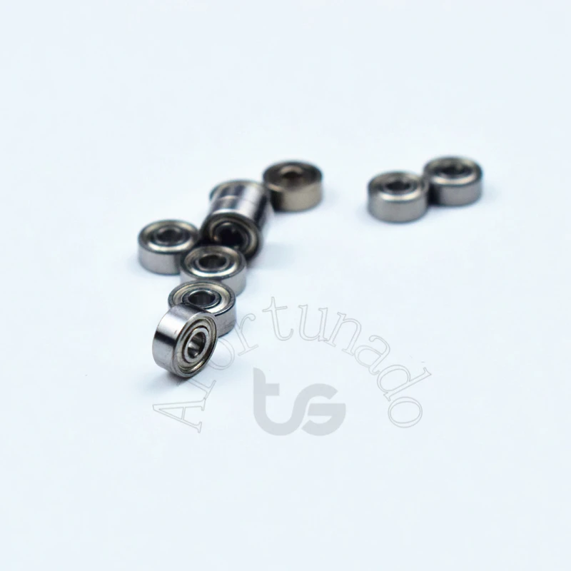 MR62ZZ 2*6*2,5(мм) 10 штук, металлический подшипник, герметичный,, ABEC-5, хромированная сталь, Миниатюрный подшипник, аппаратные детали передачи