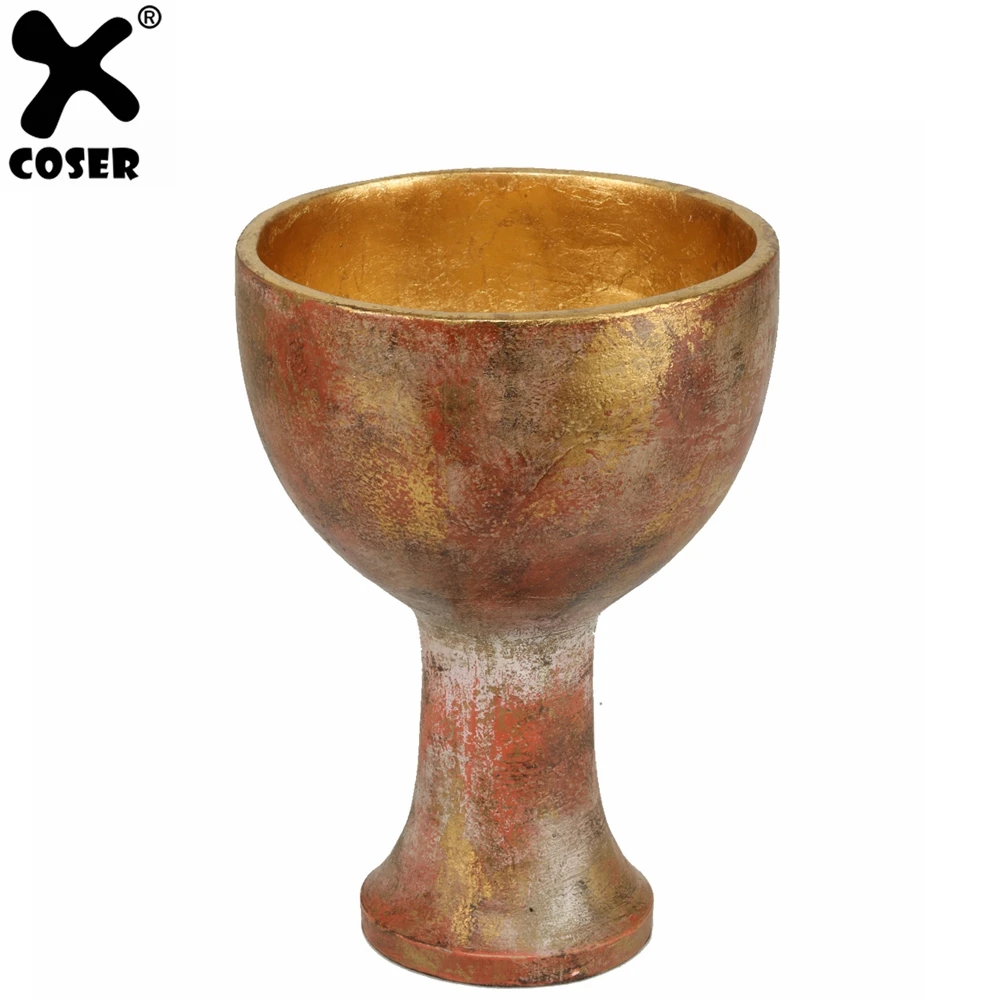 XCOSER Raiders of the Lost Ark Индиана Джонс Holy Grail косплей аксессуары золотой и красный