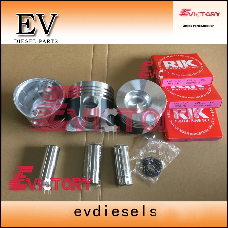 K3E piston+ring