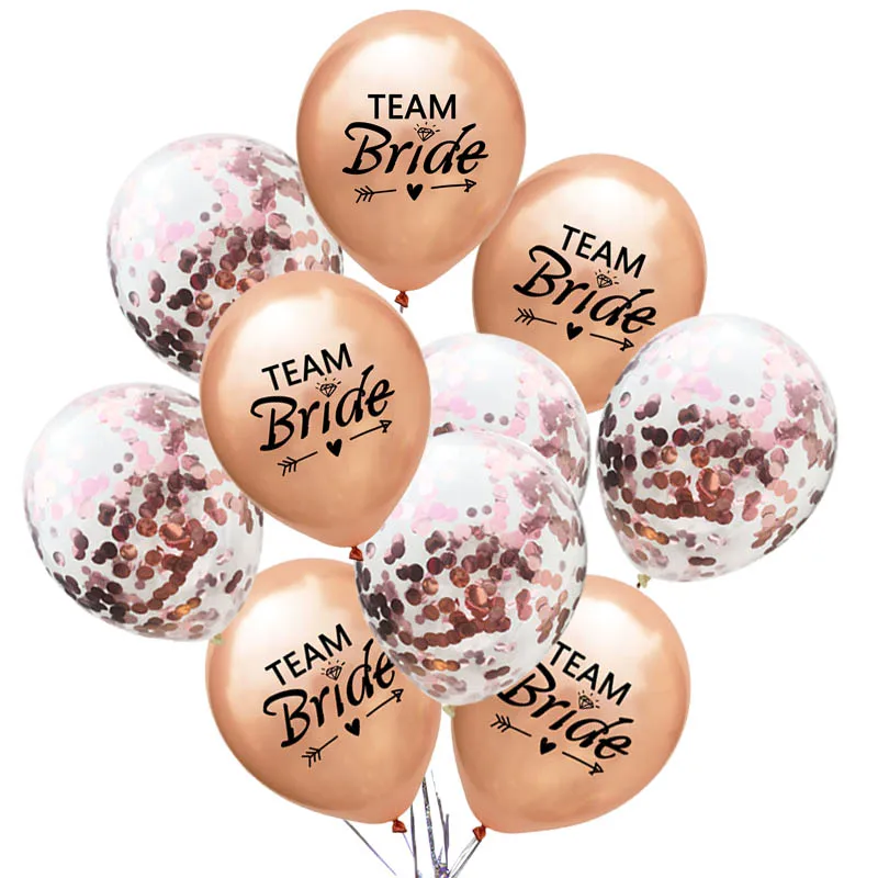 

10pcs bride to be balloons set for wedding propose and bachelor party hot selling