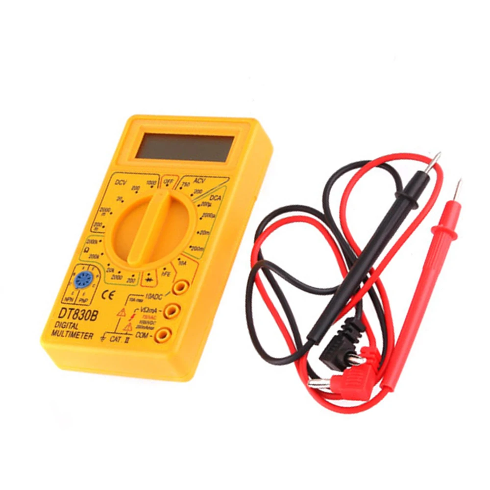 

DT 830B Tester Meter Multimeter Electric Ammeter Ohm Tester AC DC 750 1000V Amp multimeter digital multimeter multimetro