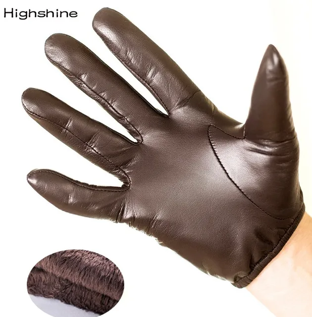 Men's Genuine Tight And Ultra Thin Shine And Smooth luxury Leather