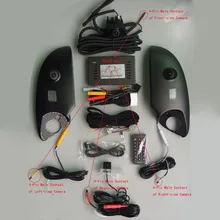 360 Degree Bird View Panorama System surround view system Special for Toyota Prado Land Cruiser Car DVR Recording