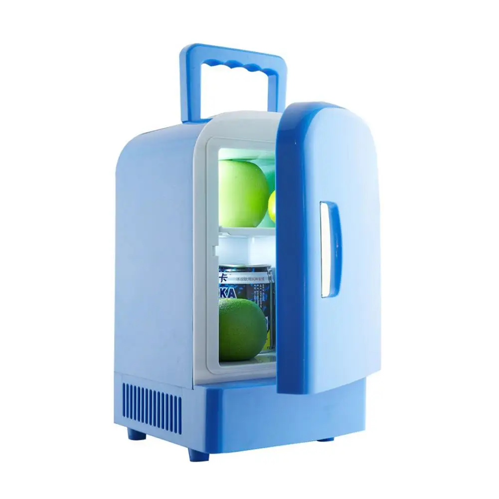 

12V Mini Portable 4L Cooling Warming Refrigerators Fridge Freezer Cooler Travel Warmer For Auto Car Home Office Outdoor Picnic T