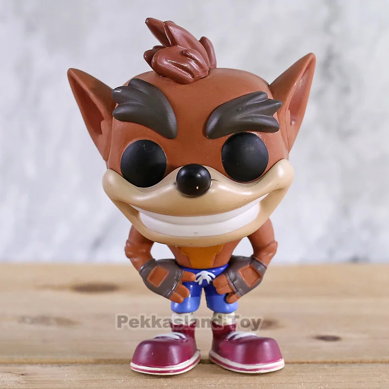 Популярная игра Crash Bandicoot 273 Виниловая фигурка Коллекционная модель игрушка кукла