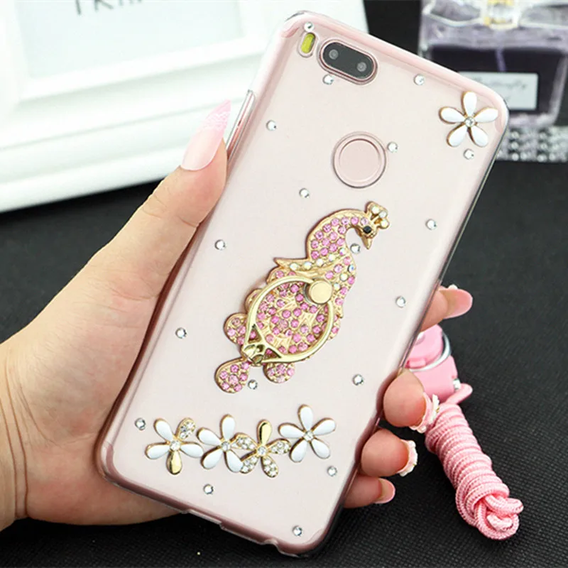 Nova 4 4e Прозрачный Алмазный чехол для телефона Huawei nova 3e 3i 5 5i 2 lite plus mate 20 pro 30 honor 9i 6X 10i