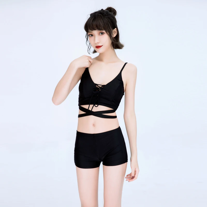 Японский мультфильм женщин двух частей пупка купальники сексуальный прекрасный