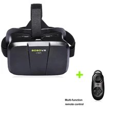 3D Movie Glasses VR BOBOVR Z2 Real Mobile Virtual Reality Head Mount Helmet Cardboard +Bluetooth Controller for 4~6″Smart Phone