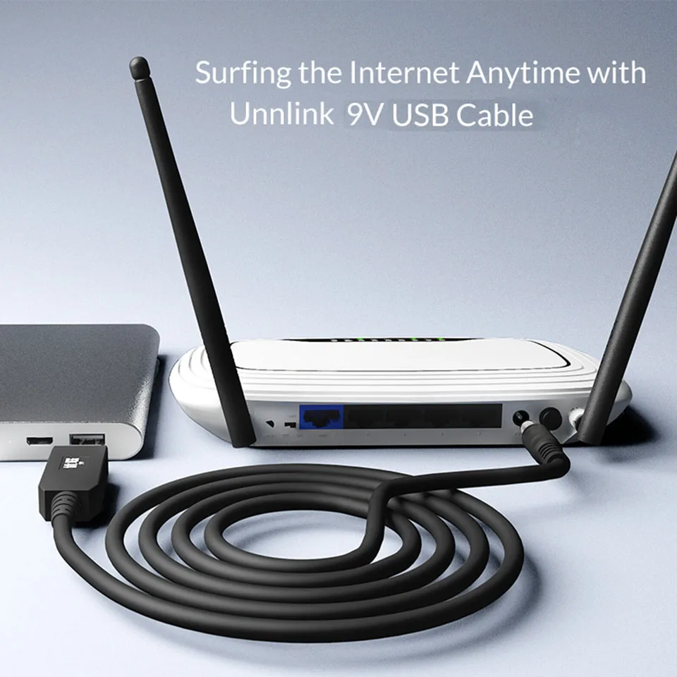 Unnlink 1 м DC 5 В до 9 в 0 8 1A USB 5*2 мм кабель повышающий преобразователь повышающее
