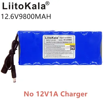 

HK LiitoKala High Quality EU/US Plug DC 12V 9800mAh Lithium Ion Rechargeable Battery Pack Charging Mobile Power No 12V1A Charger