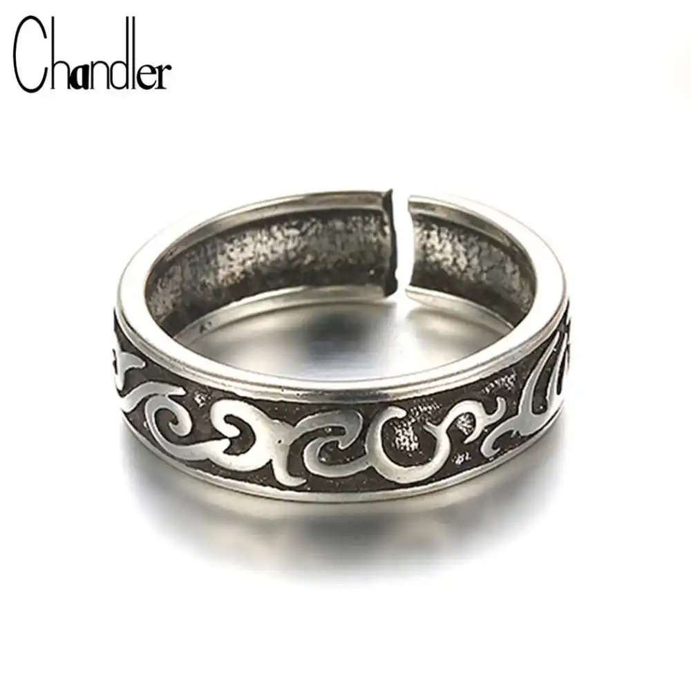 retro wedding bands
