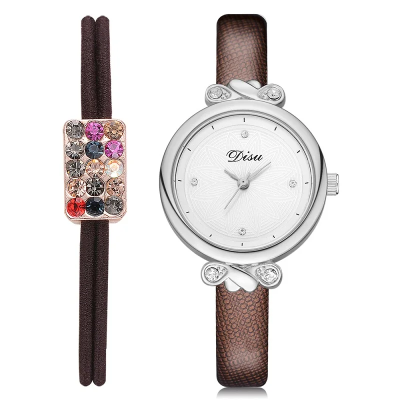 

2019 New Korean Student Watch Punk Belt Girl Temperament Quartz Watch