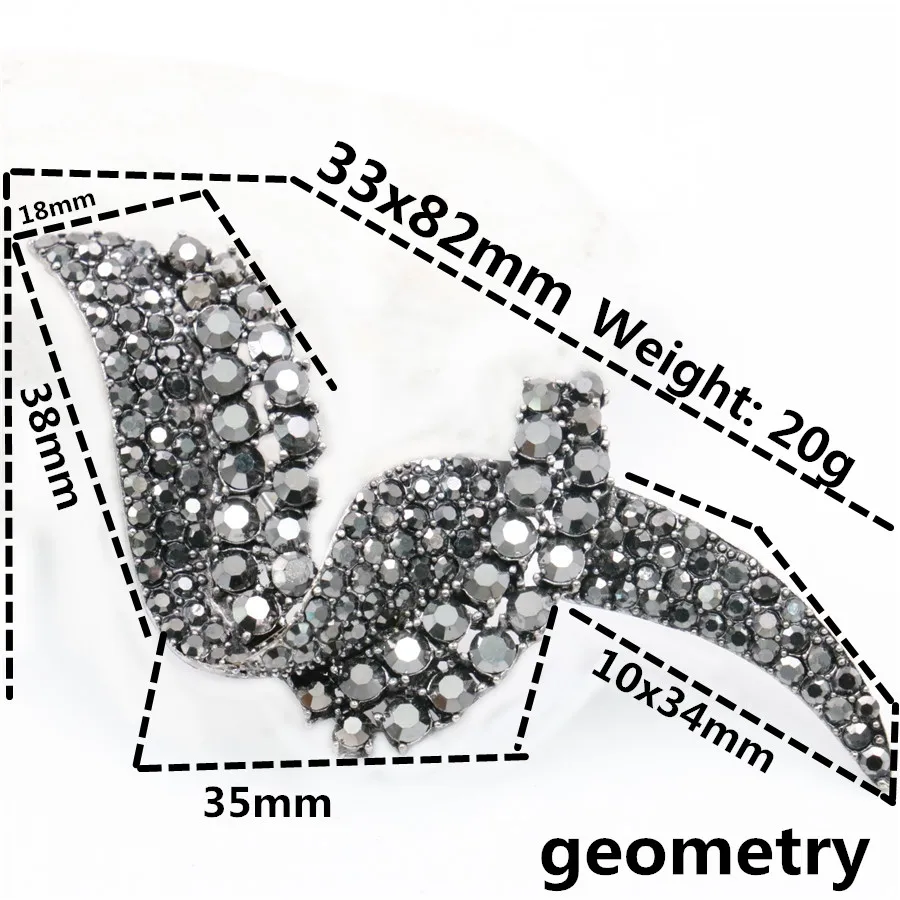Стразы черного цвета 15 видов стилей Броши «бант» цветок лист Павлин для женщин винтажные модные украшения зимние аксессуары