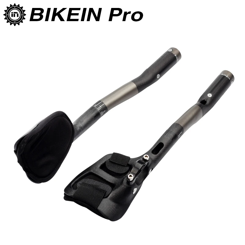 

BIKEIN Cycling Bicycle Highway Rest Handlebar Full 3k Carbon Extended Parts Road Bike Aero TT Handlebars Bar Ends Trial Race