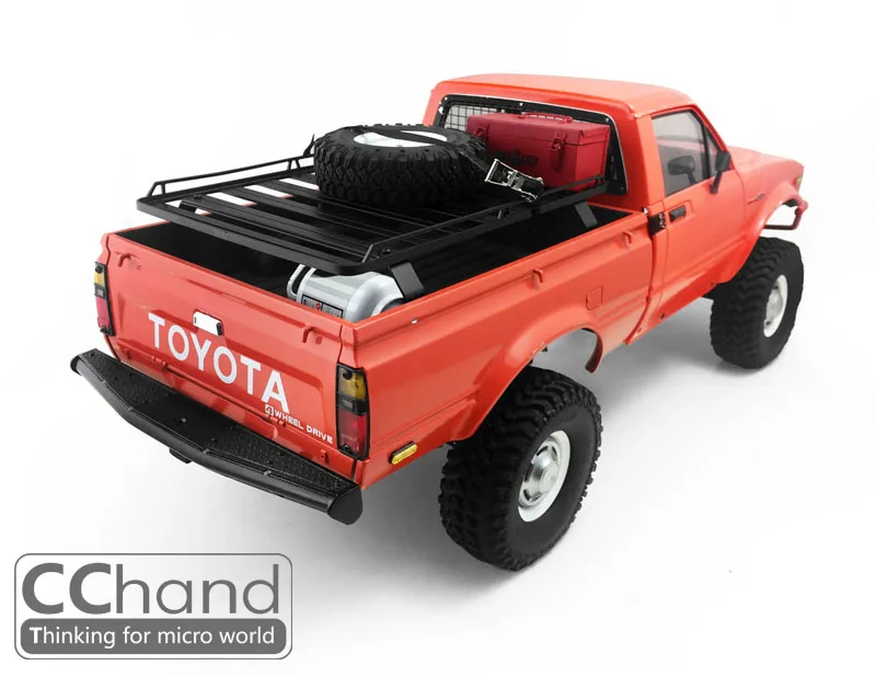 Металлический держатель для багажа CChand багажник на крышу RC4WD 1/10 TF2 Mojave 2 дверная