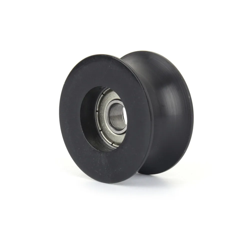 

1Pcs Nylon Roller Bearings 0840UU 8mm Groove Guide Pulley Sealed Rail Groove Ball Bearing Wheel 8*40*20.5mm