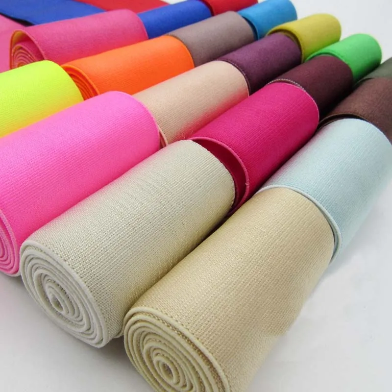 2meters Elastic Bands 5cm Width Flat Nylon Rubber Band bing Sewing