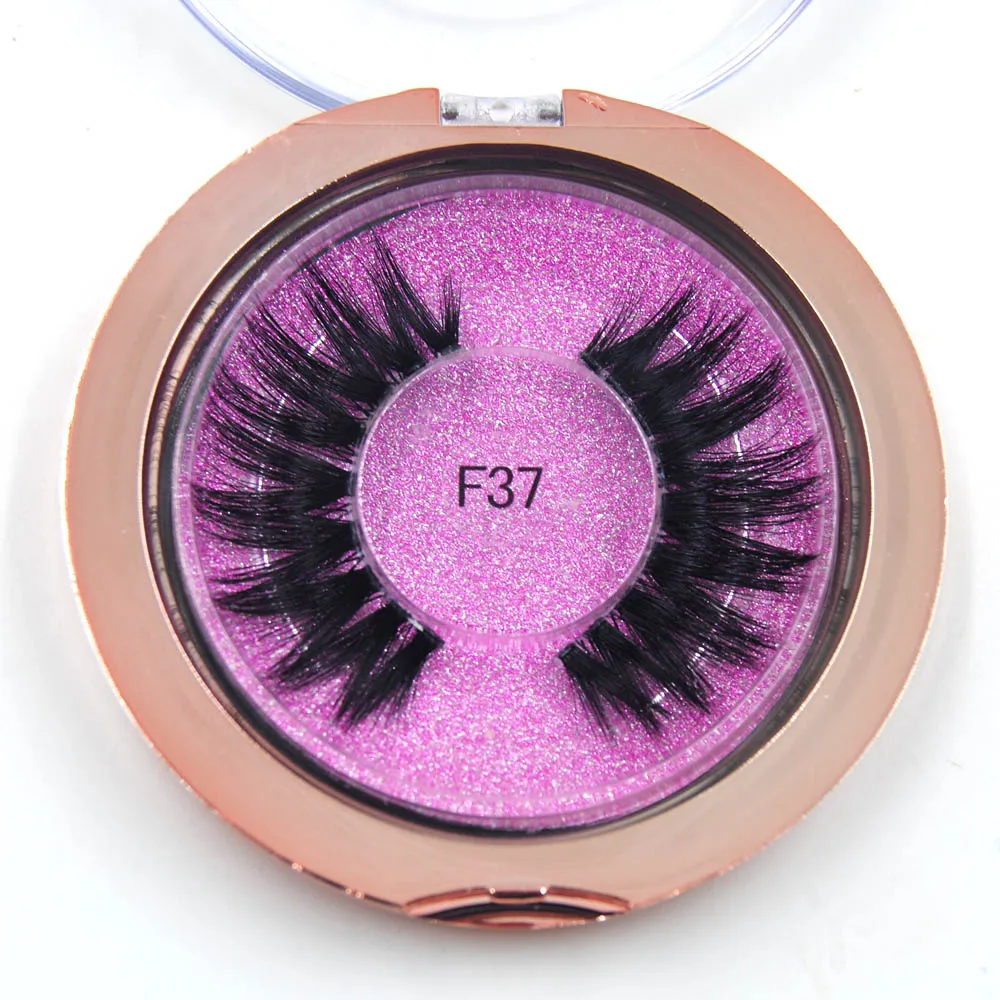 

Fake Lashes 1Pair 3D Mink Eyelashes Luxury HandMade Cilios Long Lasting Volume Lash Extension Reusable False Eyelash eye makeup