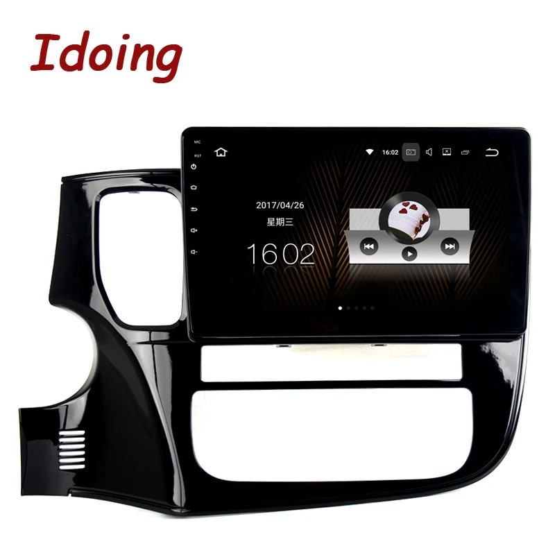 

Idoing 1Din 10.2inch Android7.1 Car Multimedia Player Fit MITSUBISHI Outlander 2014-2017 Quad Core Fast Boot 2G RAM 16G ROM