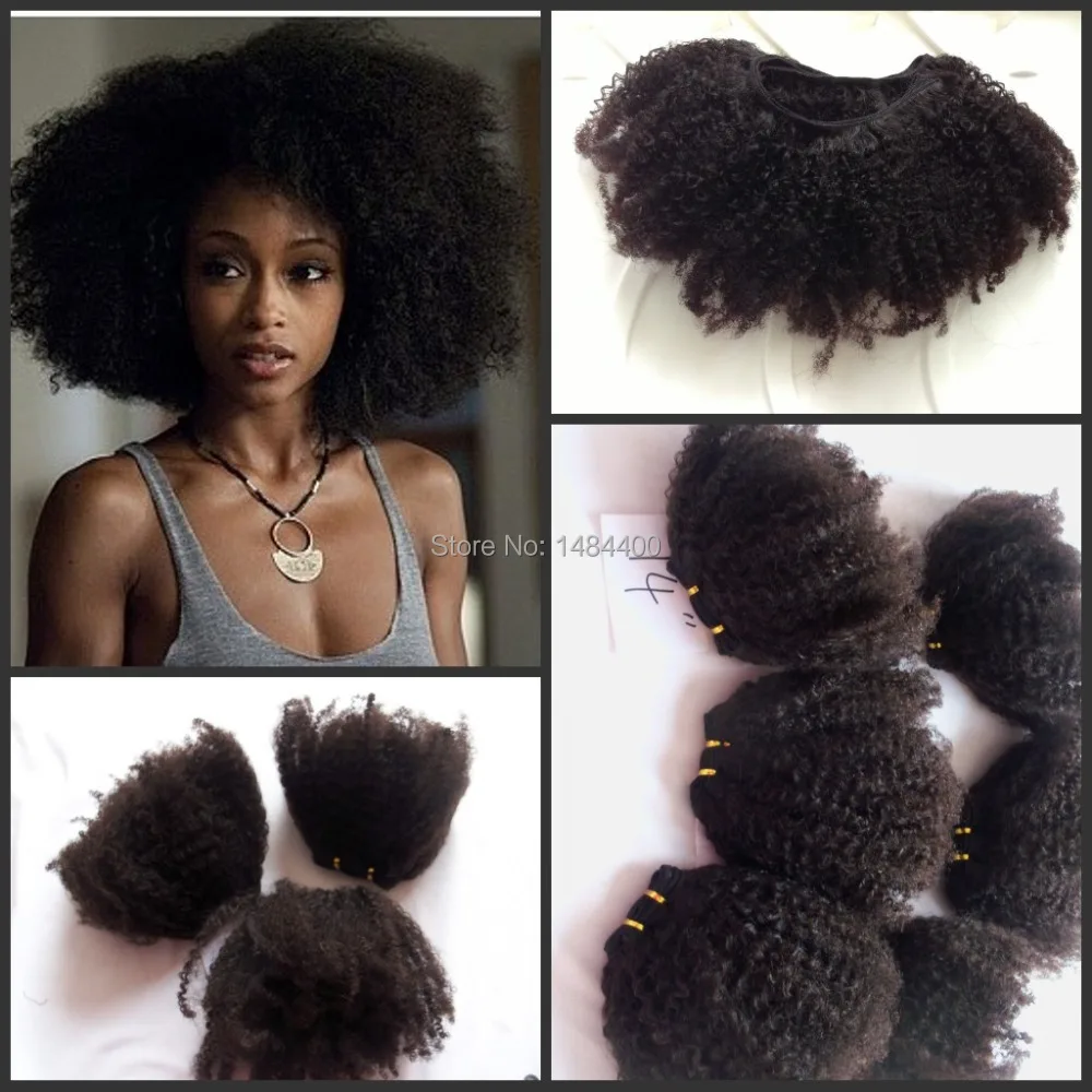 4b 4c Hair Extensions Afro Kinky Curly Hair Weaves Malaysian Top