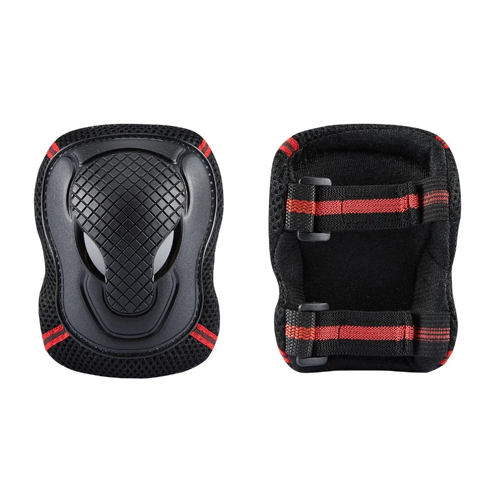 SKL 6PCS/Set Safety Guard Protective Injury Knee Pads Elbow Pads Wrist Pads Suitable for All Sports, Airsoft, Paintball, Hunting SKL 6PCS/Set Safety Guard Protective Injury Knee Pads Elbow Pads Wrist Pads Suitable for All Sports, Airsoft, Paintball, Hunting