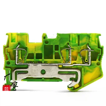 

10pcs/bag ST2.5-TWIN-PE Terminal rail Wiring board connector terminals Wire Cable Terminals ST-2.5-TWIN-PE