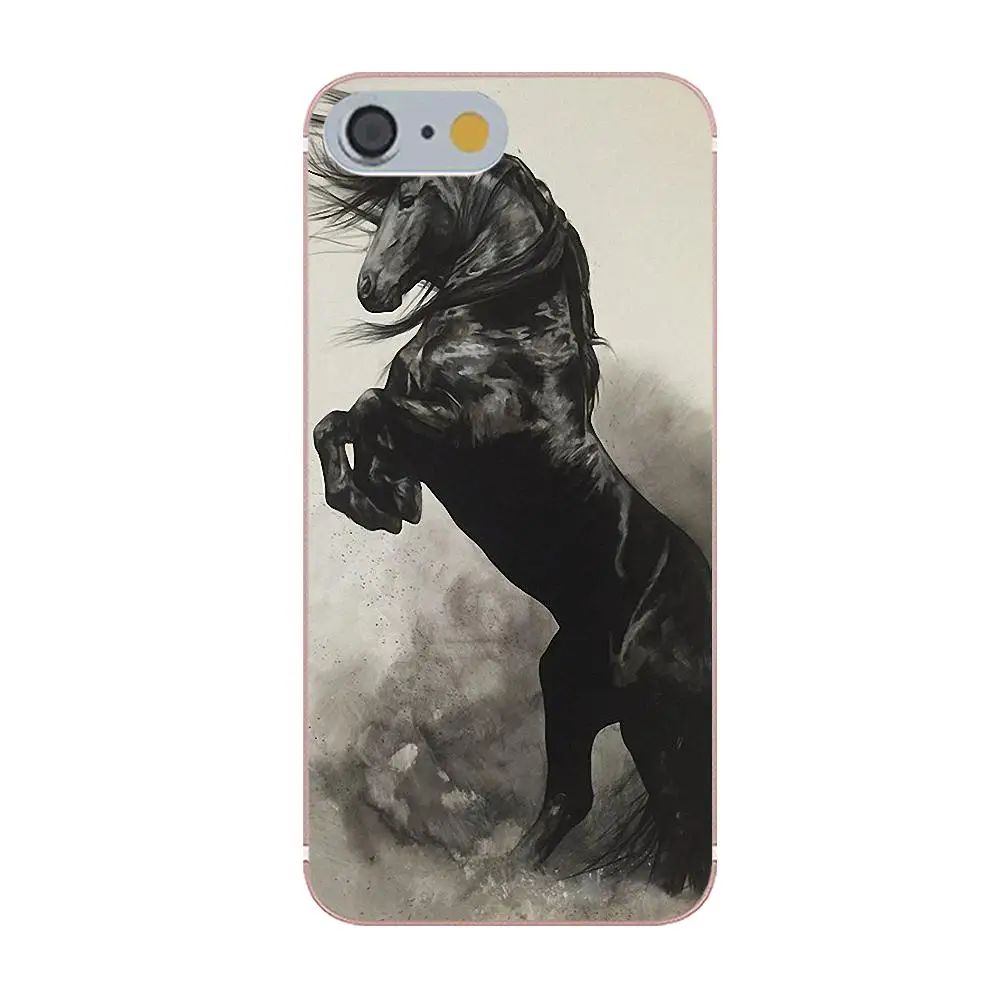 Милый чехол для телефона Tpwxnx Horse Moto G G2 G3 HTC Desire 530 626 628 630 816 820 One A9 M7 M8 M9 M10 E9 Plus