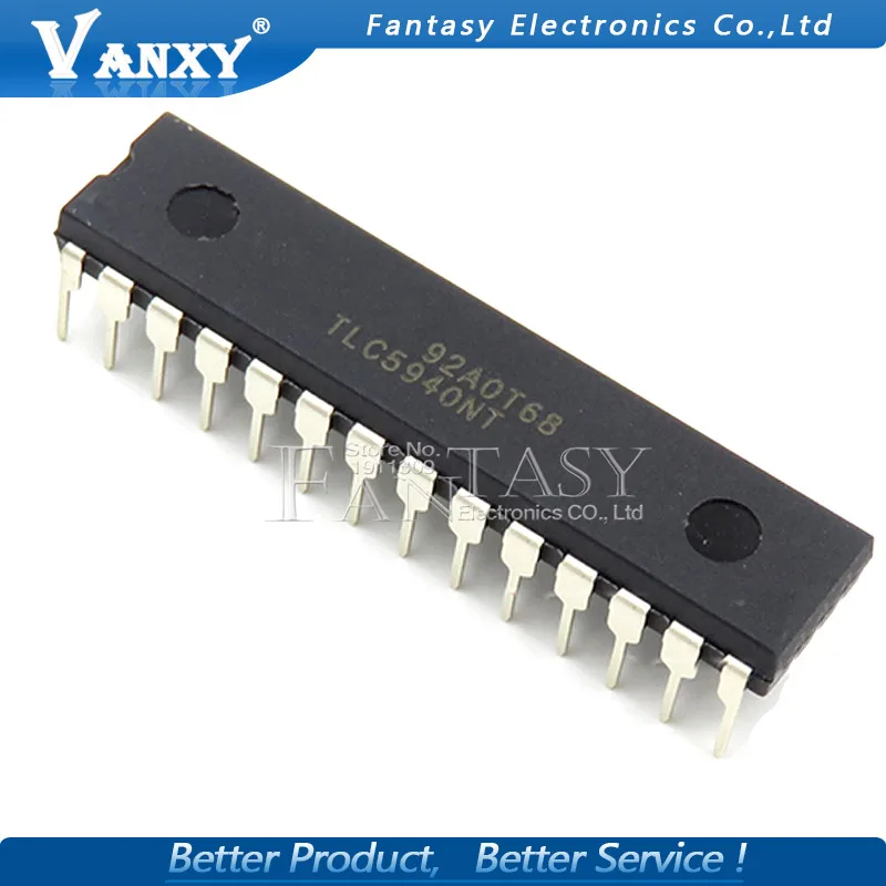 

4PCS TLC5940NT TLC5940 DIP28 100% NEW