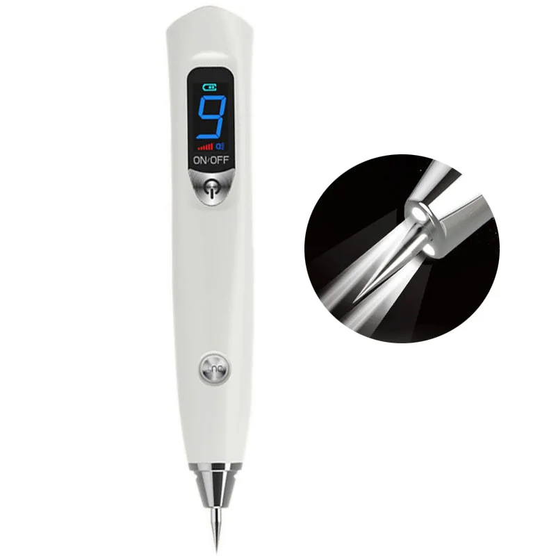 Новейший ЖК-карандаш для ухода за кожей, инструмент для удаления татуировок, лазерная плазменная ручка для удаления пятновыводитель темных загрязнений