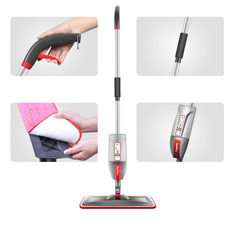 

Handheld Dry And Wet Double Using Mop Slacker Cleaner Spray Water Household Vacuum Cleaner Parnter Spray Fog Easy Clean