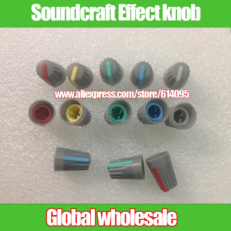 10 шт. Soundcraft ручка с эффектом миксера/D отверстие половина оси 270 градусов