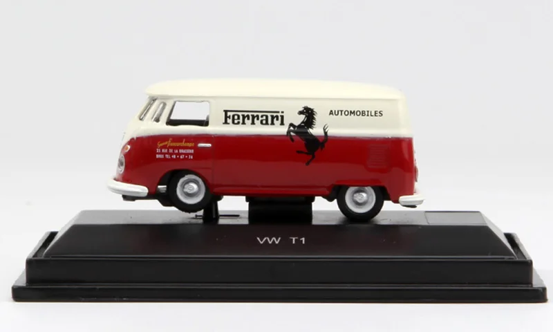 1/87 сплав T1 Ван модель автобус игрушки автомобили литой металл коллекция