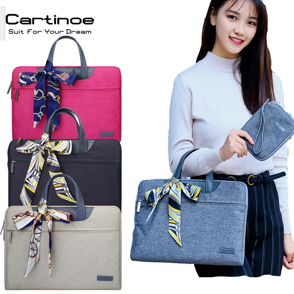 

Top Quality Laptop Bag 15.6 14 13 12 inch Notebook Bag Computer Sleeve for Macbook Air 15 Case Briefcase Bags Men Women Handbag