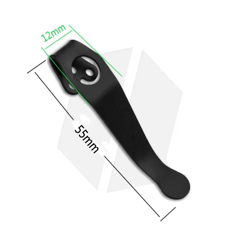 Black-Top-Quality-Titanium-Pocket-Knife-Clip-Kydex-Back-Clips-waist-Clip-for-C81-C10-C11