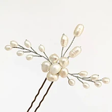 Шпильки для свадебной прически, свадебные шпильки, Шпилька для волос с жемчужиной, жемчужные свадебные аксессуары