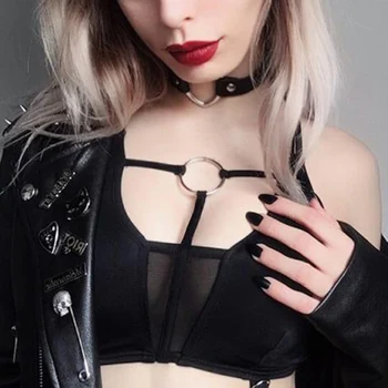 

Sexy Jazz Dance Top Women Black Pole Dance Rave Clothes Dj Stage Outfit Nightclub Dancer Performance Clothing Gogo Wear DC2118