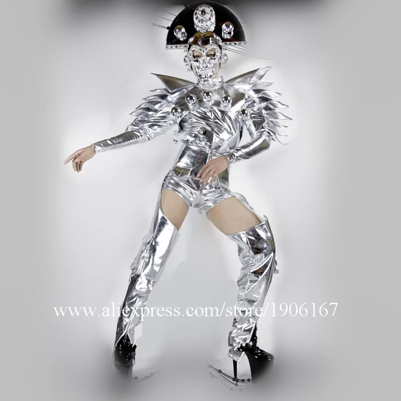 Nightclub DS Silver Star Costumes Men03