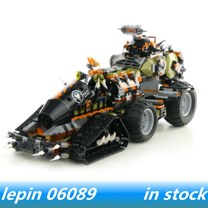

Lepin 06089 lepin Ninjagoes Dieselnaut Set Compatible legoing Ninjagoes Series legoing 70654 Building Blocks Toys for child
