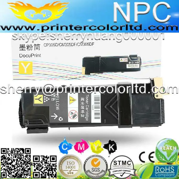Картридж ДЛЯ FujiXerox DocuPrint-305FW Xerox CM305 FW Fuji DP CM-305-DN сброс цветной лазерный КАРТРИДЖ |