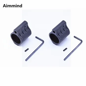 

2pcs Steel Low Profile Gas Block M4 / AR15 Plus Roll pin For Hunting 750 556 5.56 223