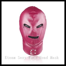 Party Adult Sex Sexy Games Toys Tease Bondage Fetish Mask Hood Cap With Blindfold Mouth Gag