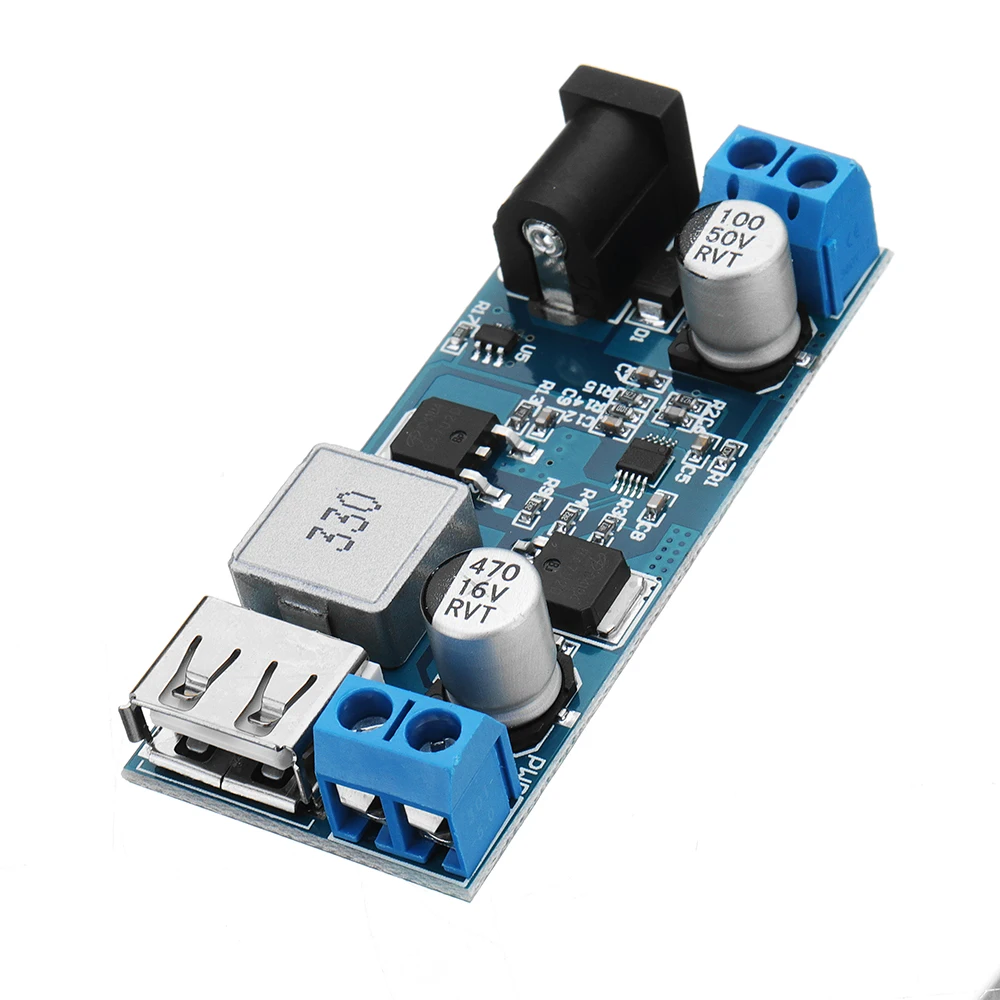 

Step Down Power Supply Module DC-DC 24V / 12V To 5V 5A Buck Module Power Converter