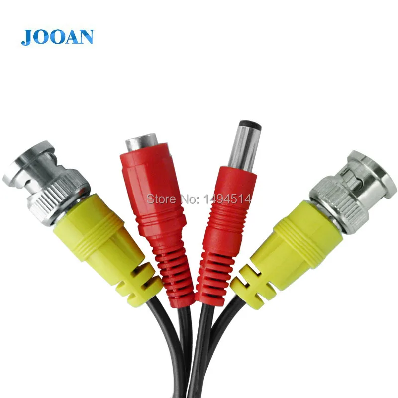  JOOAN BNC Cable 18M Power Video Plug And Play Camera Connector BNC Cable Power Camera Cable BNC For - 32256486324
