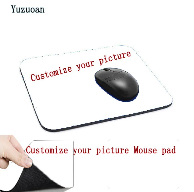 

Yuzuoan DIY Your image Mouse Pad Large Pad for Macbook Laptop Mouse Notbook Computer Creative Rubber Mat Gaming Mousepad For LOL