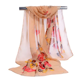 

2020 New Hot Sale Fashion Women Chiffon Soft Wrap scarf Ladies Shawl Scarf Scarves OR For Wholesale