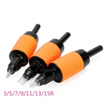 20 шт. "(25 мм) с типом спайки Round 3/5/7/9/11/13/15 тату Колибри одноразовые сцепление/ламповый усилитель/комбо F машина комплект поставки