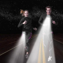 4 режима Красный светильник мини-светильник для бега s USB Перезаряжаемый светильник для бега Карманный светильник для бега портативный Предупреждение светильник